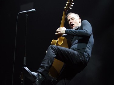 Bryan Adams brought his Reckless concert tour to the Saddledome on January 16, 2015.