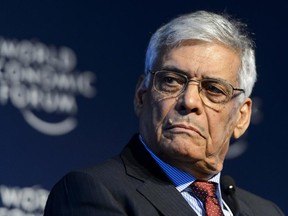 OPEC Secretary-General Abdalla Salem El-Badri attends a session of the World Economic Forum (WEF) annual meeting on January 21, 2014 in Davos.