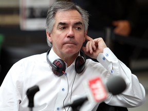 Alberta Premier Jim Prentice said during a Calgary radio talk show appearance that Alberta's financial outlook is so bleak an election will be needed.