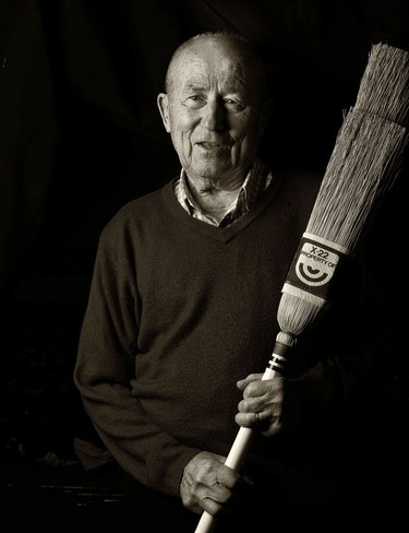 Joe Yurchevich,91, has been an avid curler for over 70 years.