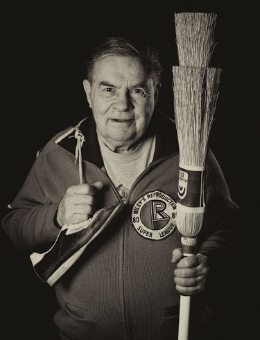 Dennis Shupe, 73, has been an avid curler for 55 years.