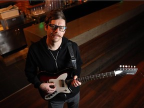 Calgary Musician Matthew Swann, a.k.a. Astral Swans poses at the HiFi Club, for his new album release at the end of February, in Calgary on February 24, 2015.