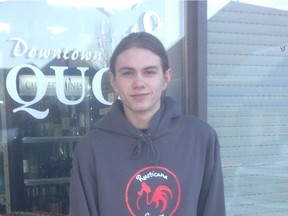 Ben Allan, 20, says he was charged by a cougar several times while cycling to his Canmore home on Jan. 30.
