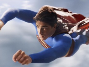 BRANDON ROUTH portrays Superman in Warner Bros. Pictures' and Legendary Pictures' action adventure Superman Returns. [PNG Merlin Archive]