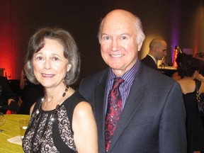 Cal 0221 Schmancy 2 Pictured with reason to smile at  Schmancy-our beloved Glenbow's signature fundraising fete are Glenbow board chair Jack Thrasher and his wife Dawn. More than 900 guests attended and collectively raised an impressive $485,000.