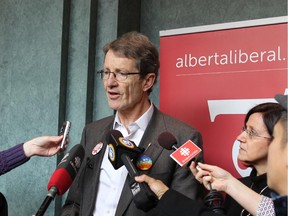 Dr. David Swann , MLA for the Liberal party in  Calgary Mountain View is the new interim leader of the party in Calgary on February 1, 2015.
