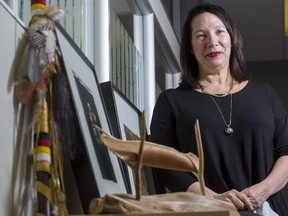 Tracy Campbell, principal at Calliou Group, a unique Aboriginal-owned firm specializing in Aboriginal consultation, support and advice, in her 16 Avenue N.W office.