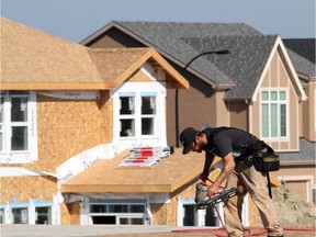September was the busiest month for new construction of single-family homes in the Calgary area in more than two years.