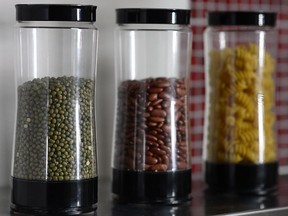 Fill a Neo Smart Jar with anything from dry pasta to flax seeds and use the smartphone app to keep track of your eating habits, food status, and more.