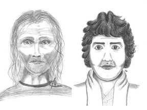 Composite sketches released Friday by Calgary Police in the investigation into the Saturday, Feb. 15, 2014 slayings of Don and Roxanne Carlson in their home at 12200 block of Lake Erie Road S.E.