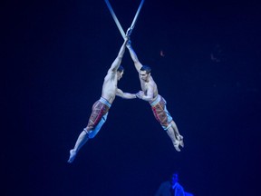 Shot from Kurios -- Cabinet of Curiousities, the latest production from Cirque du Soleil.