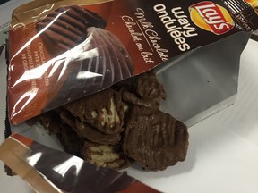 Lay's Wavy Milk Chocolate Covered Potato Chips are hitting store shelves for a limited time.