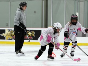 Hockey Calgary quite sensibly does not have a zero-tolerance policy for touching of female players.