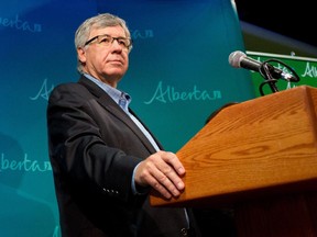 Alberta Finance Minister Robin Campbell