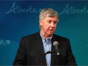 Alberta Finance Minister Robin Campbell