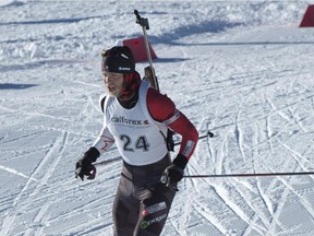 Canmore's Macx Davies is ready to take on some of the top biathletes in the world this weekend at the IBU Cup, set for the Canmore Nordic Centre.