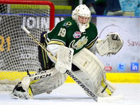 Okotoks Oilers goalie Nic Renyard was named the AJHL's MVP on Tuesday. He has already etched his name in the team's record books.