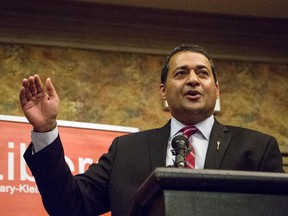 Former Alberta Liberal leader Raj Sherman.