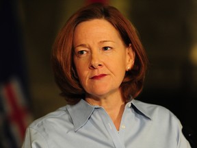 Former Alberta premier Alison Redford.