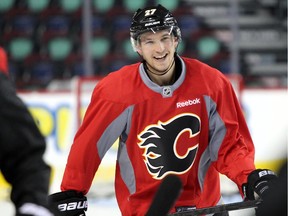 Calgary Flames forward Sven Baertschi has been traded.