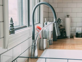 A persistently gurgling sink uncovered a larger problem with a condo's plumbing.