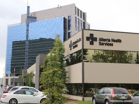 The Calgary Alberta Health Services building in Southport in Calgary, Alberta Friday, June 14, 2013.