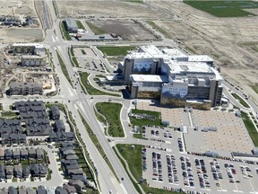 Aerials of the South Health Campus in Calgary, Alberta on June 6, 2013. The new Calgary cancer centre might be located here.