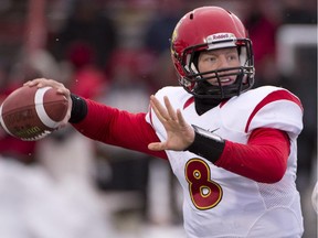 University of Calgary Dinos quarterback Andrew Buckley is the school's male athlete of the year.