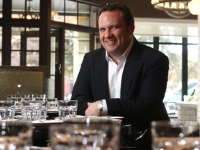 Creative Restaurants operations manager John Robarts was photographed at the newly opened Parc Brasserie and Cafe on March 13, 2015.