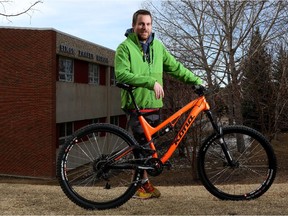 Teacher Kyle Stewart wants kids to ride their bikes to school. Reader says kids need to walk, too.