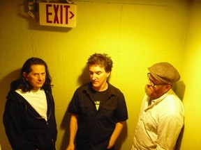 Calgary band Muerte Pan Alley features, from left, Rob Oxoby, Bob Keelaghan and Jason Woolley.