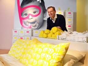 Stefan Sjostrand, president of IKEA Canada, poses in the Calgary location, on March 19, 2015.