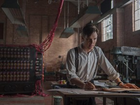 Benedict Cumberbatch as Alan Turing in The Imitation Game.