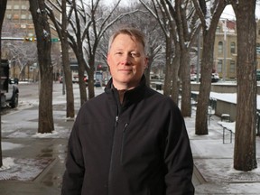Andrew King is the manager for the Calgary's pedestrian strategy project.