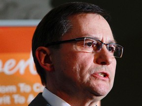 Former PC premier Ed Stelmach raised royalties in 2009.