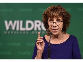 Interim Wildrose Leader Heather Forsyth