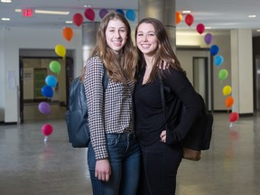 Best friends Flynn Gottselig and Bailey Robinson met during French immersion school in elementary and attended together through high school.