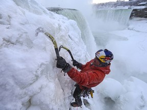 Ice climber and adventurer Will Gadd.
