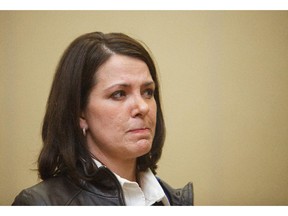 Danielle Smith was disappointed to hear Carrie Fischer won the Highwood riding nomination at the Highwood Memorial Centre in High River on March 28, 2015.