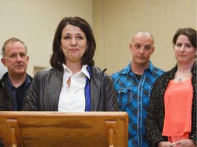 Danielle Smith was disappointed to hear that Carrie Fischer won the Highwood riding nomination at the Highwood Memorial Centre in High River on Saturday, March 28, 2015.