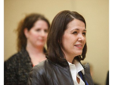 Danielle Smith was disappointed to hear that Carrie Fischer won the Highwood riding nomination at the Highwood Memorial Centre in High River on Saturday, March 28, 2015.