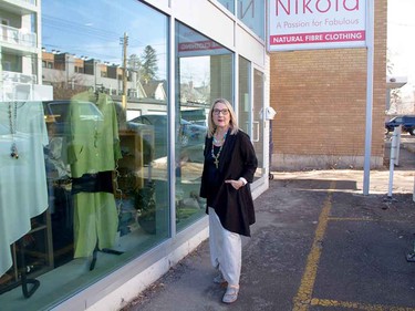 McDowell owns Nikola in Mission. The shop carries clothes that are environmentally conscious, but also  stylish and unique.