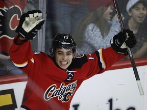 Calgary Flames rookie Johnny Gaudreau is up for the Calder Trophy for his fine freshman season.