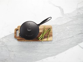 Le Creuset has introduced a new colour to its line of cookware: Licorice.