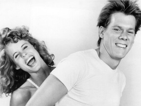 Lori Singer and Kevin Bacon in the 1984 film Footloose.