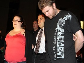 Spencer Jordan and Marie Magoon are arrested in connection with the killing of Meika Jordan, 6, on Sunday, Oct. 7, 2012.