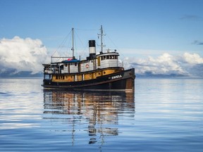 MV Swell, Maple Leaf Adventures' new boutique expedition yacht for the BC and Alaska coast.