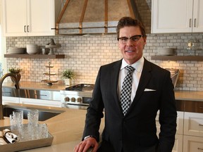 Albi Homes president and managing partner Allan Klassen stands in a Albi show home in Artesia.