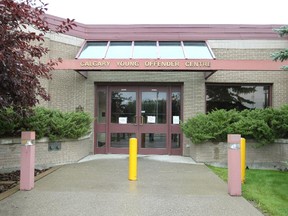 File images of the exterior of the Calgary Young Offender Centre on September 14, 2010.