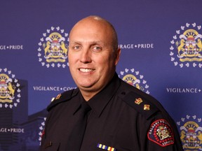 Calgary Police Service Supt. Paul Cook , took over as interim police chief after Chief Rick Hanson announced his retirement in Februrary.